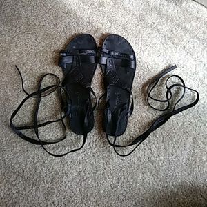 Free People Wrap-up sandals